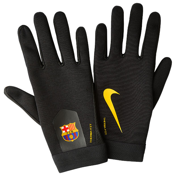 FCバルセロナ アカデミー THERMA-FIT グローブ ブラック