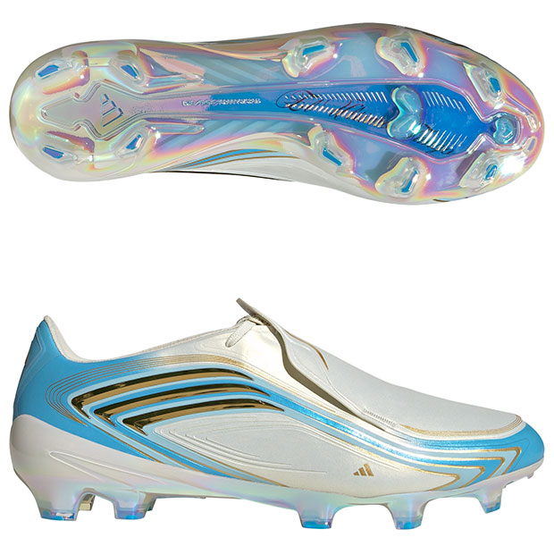 F50 MESSI ELITE FG アイボリー×セミブルーバースト