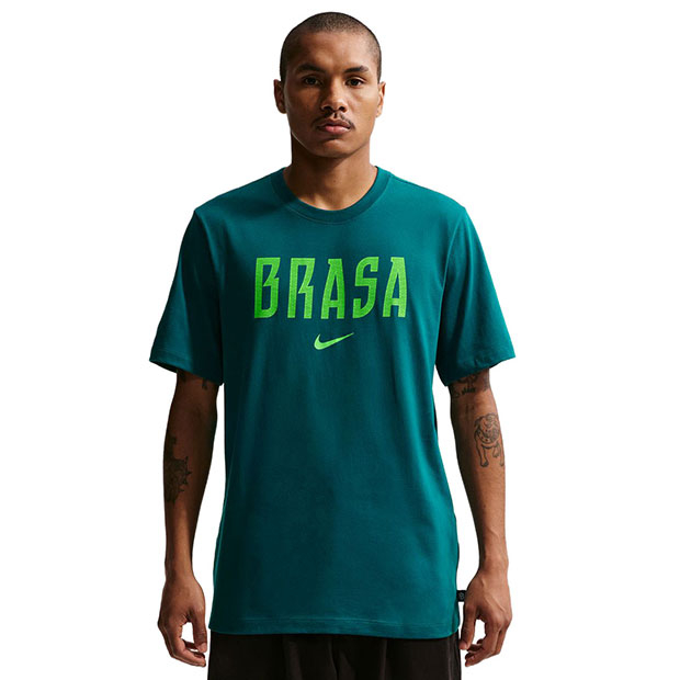 ブラジル代表 ワードマーク半袖Tシャツ ジートティール