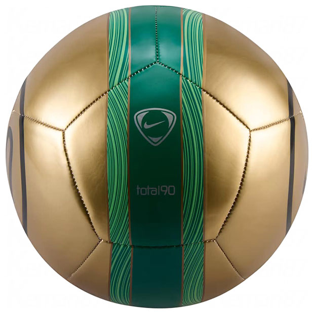 アカデミー トータル90 メタリック 5号球 メタリックゴールド×クローバー