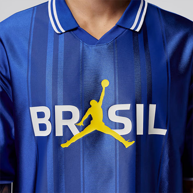 ブラジル代表 ジョーダン 半袖ポロシャツ P6 オールドロイヤル