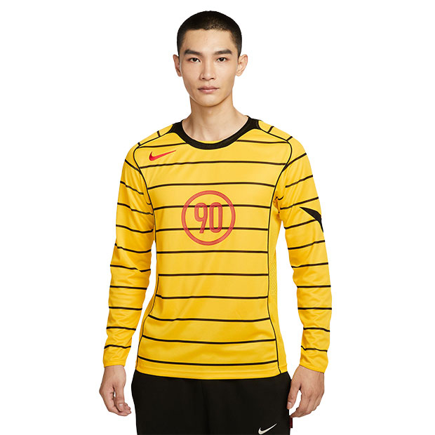 DF トータル90 エナジー6 長袖トップ ツアーイエロー