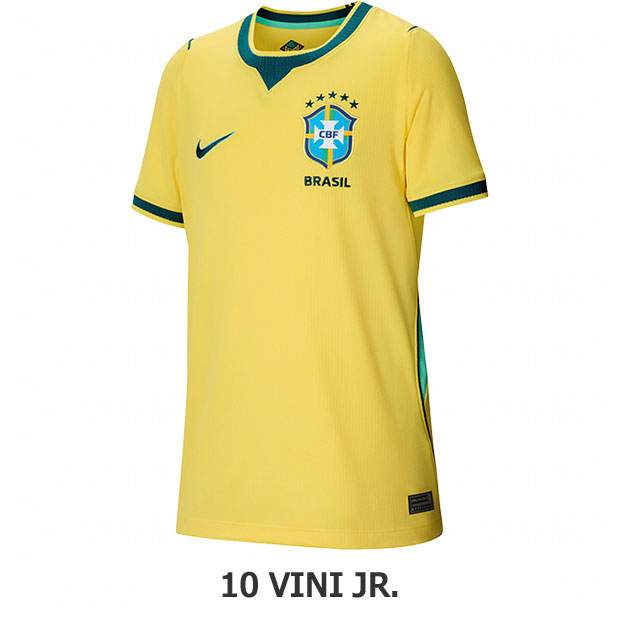 ブラジル代表 レプリカユニフォーム クラシック ジュニア ブラジル代表 2026 ホーム 半袖レプリカユニフォーム 10