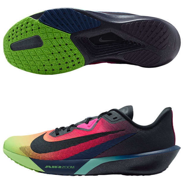 エア ズーム ライバル フライ 4 GLAM ダークオブシディアン×ブラック