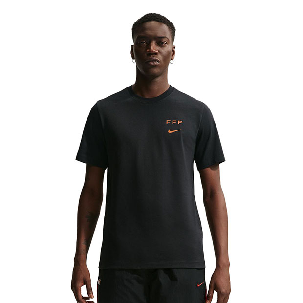 フランス代表 LBR ワードマーク半袖Tシャツ ブラック