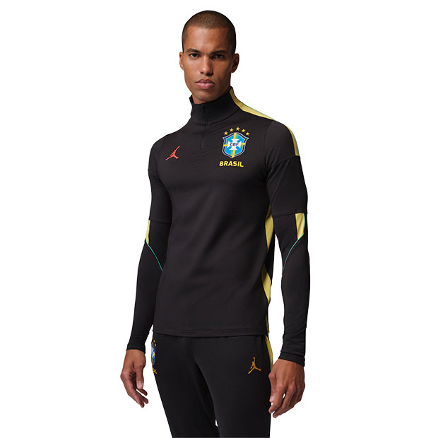 ブラジル代表 DF ストライク 長袖ドリルトップ ブラック