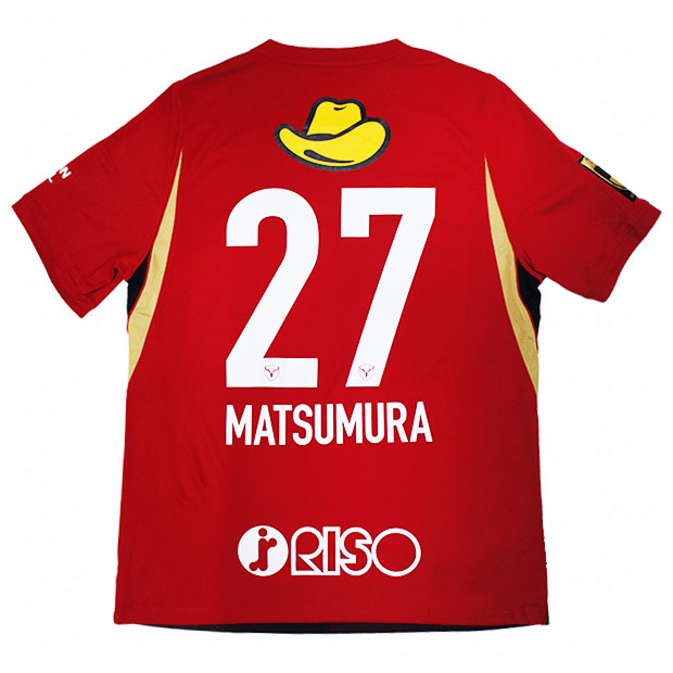 お*き様 2023 鹿島アントラーズ ユニフォーム 27番 松村優太 サイズL 鹿島アントラーズ 26-27 ホーム 半袖レプリカユニフォーム 27.松村優太