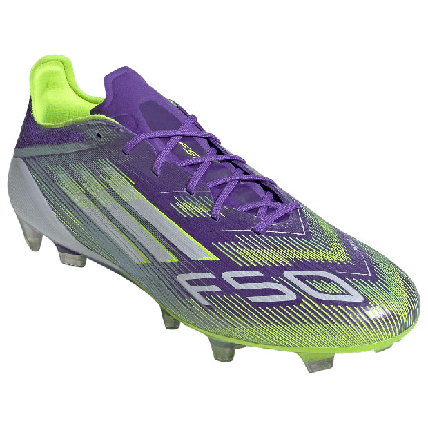 F50 ELITE FG パープルラッシュ×フットウェアホワイト