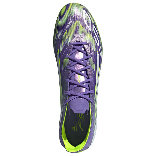 F50 ELITE AG パープルラッシュ×フットウェアホワイト