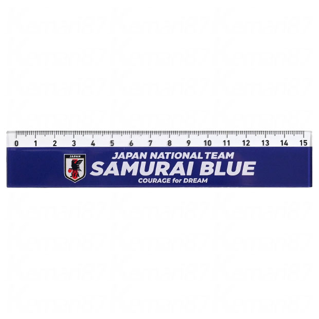 サッカー日本代表 定規 SAMURAI BLUE