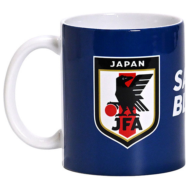 サッカー日本代表 マグカップ SAMURAI BLUE JFAブルー