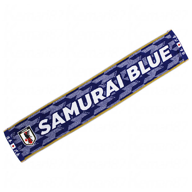 サッカー日本代表 ベーシックタオルマフラー 2026 SAMURAI BLUE STADIUM LINE