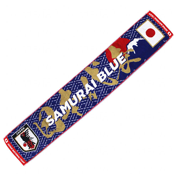 サッカー日本代表 ベーシックタオルマフラー 日の丸