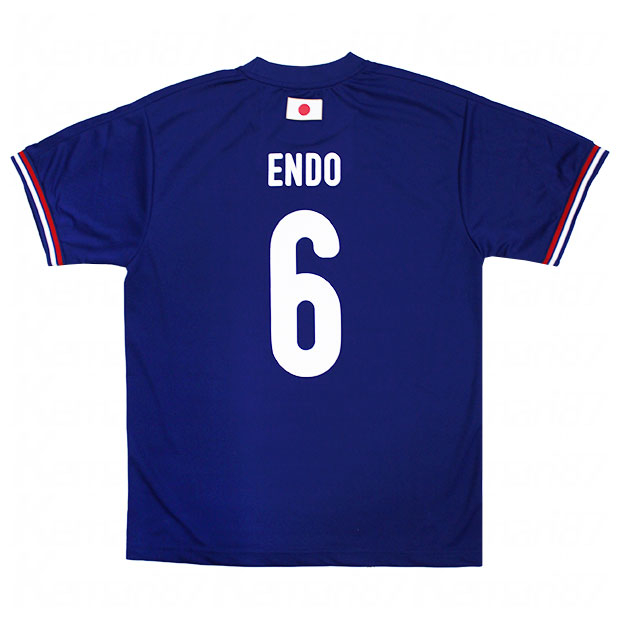 サッカー日本代表 2026 プレーヤーズ半袖Tシャツ 6.遠藤航