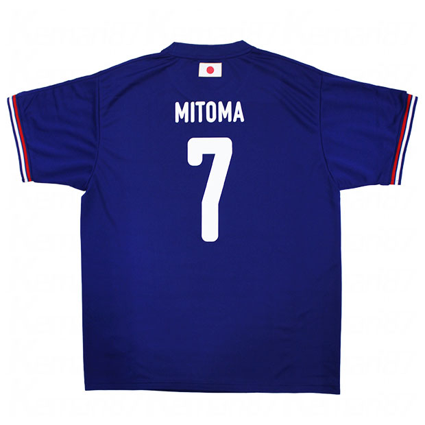 サッカー日本代表 2026 プレーヤーズ半袖Tシャツ 7.三笘薫