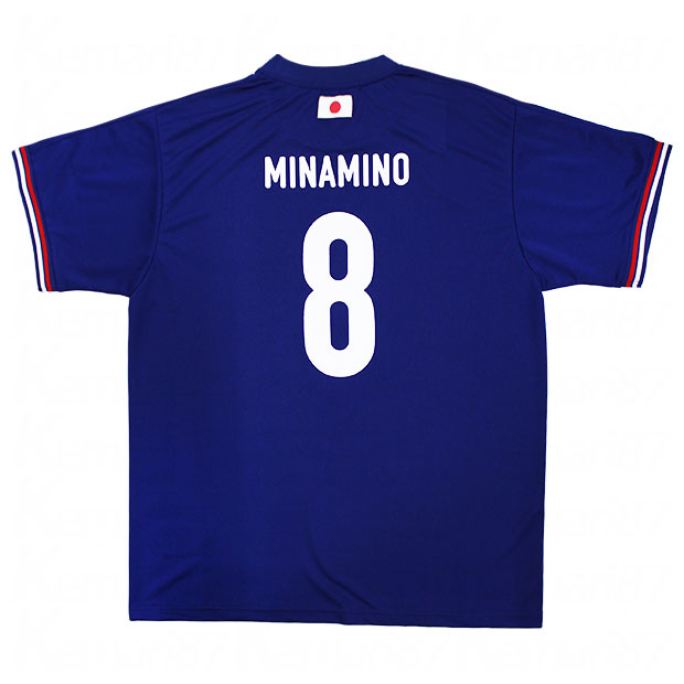 サッカー日本代表 2026 プレーヤーズ半袖Tシャツ 8.南野拓実