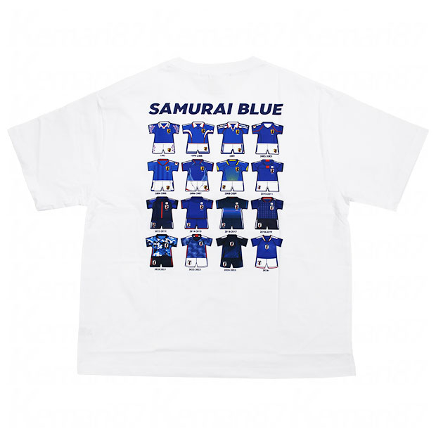 サッカー日本代表 半袖Tシャツ 歴代ユニフォーム