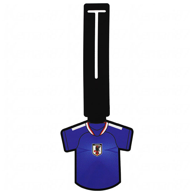 サッカー日本代表 ユニフォーム型バッグタグ