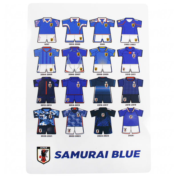 サッカー日本代表 下敷き