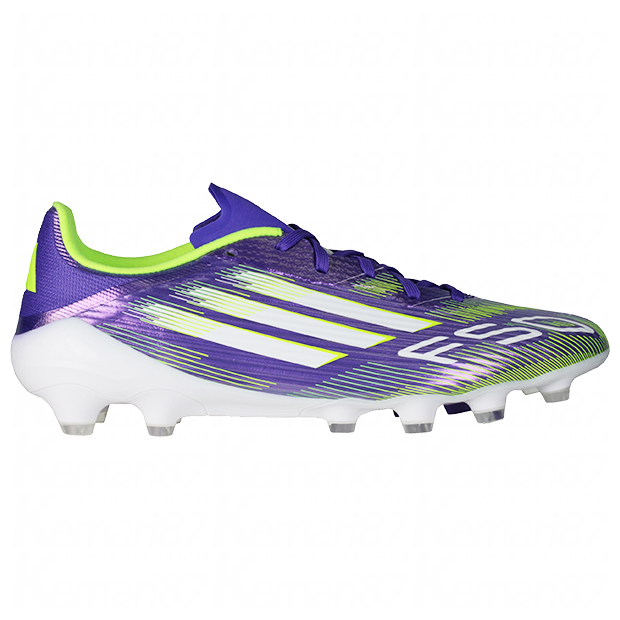 adidas F50 サッカー ホワイト/パープル/ブラック 26cm adidas アディダス F50 MESSI ELITE FG(ホワイト×ブラック×パープル