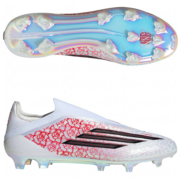 F50 ELITE LL FG LY フットウェアホワイト×コアブラック