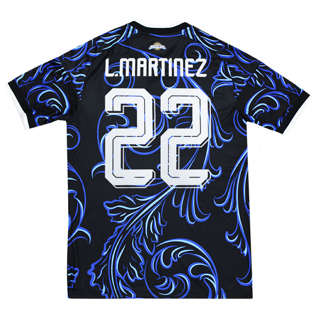 アルゼンチン代表 2026 アウェイ 半袖レプリカユニフォーム 22.ラウタロ・マルティネス