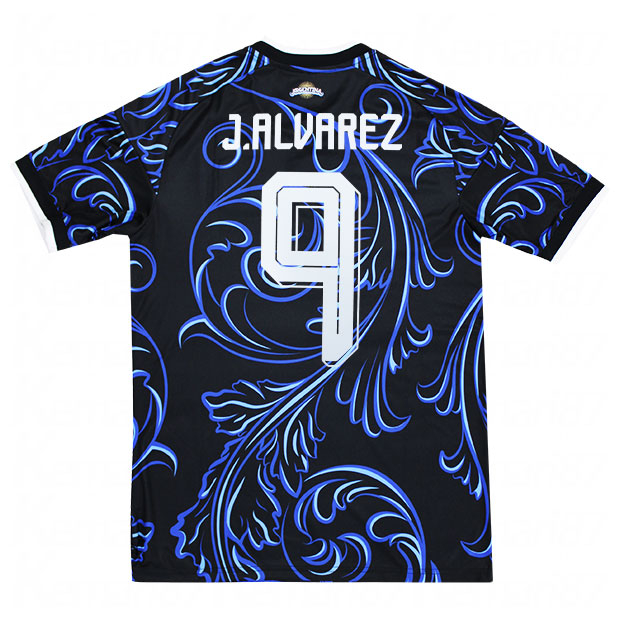 アルゼンチン代表 2026 アウェイ 半袖レプリカユニフォーム 9.フリアン・アルバレス