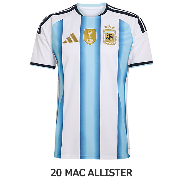 アルゼンチン代表 2026 ホーム 半袖レプリカユニフォーム 20.マック