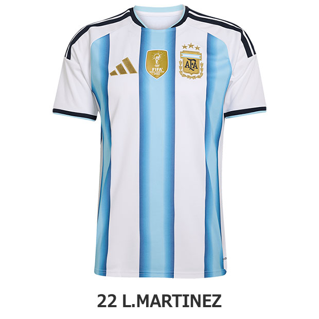 アルゼンチン代表 2026 ホーム 半袖レプリカユニフォーム 22.ラウタロ