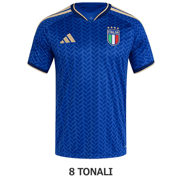 イタリア代表 2026 ホーム 半袖レプリカユニフォーム 8.サンドロ・トナーリ