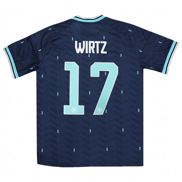 ドイツ代表 2026 アウェイ 半袖レプリカユニフォーム 17.フロリアン・ヴィルツ
