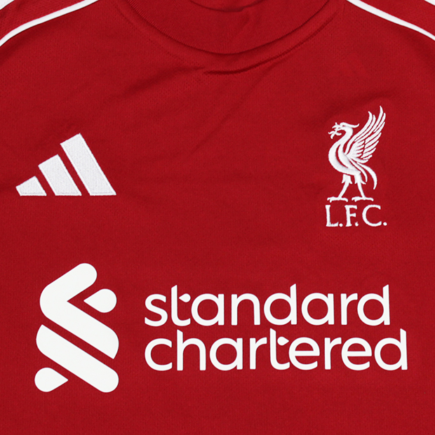 ジュニア リバプール 25-26 ホーム 半袖レプリカユニフォーム 7