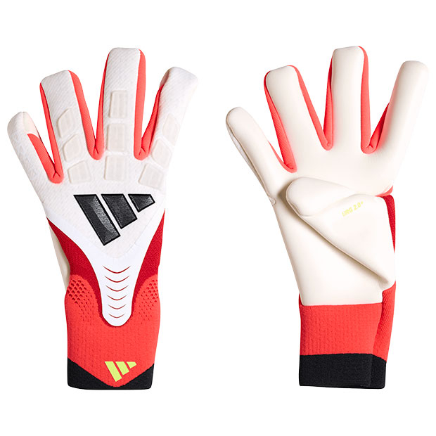 プレデター GKグローブ プロ ホワイト×ルシッドレッド