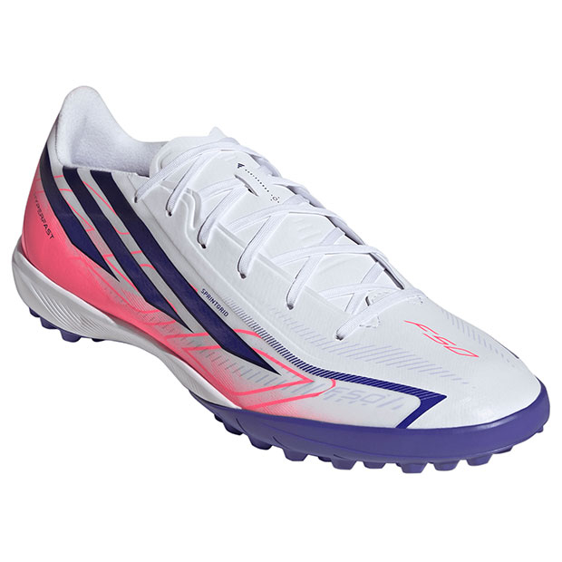 F50 HYPERFAST LEAGUE TF フットウェアホワイト×ソーラーパープル