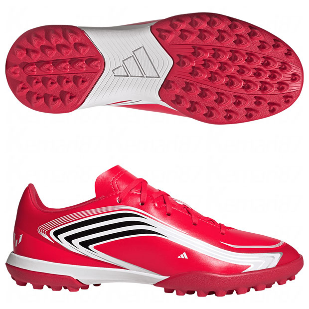 ジュニア F50 MESSI CLUB TF ルシッドレッド×コアブラック