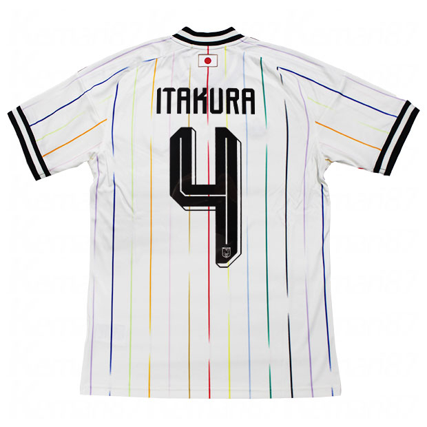 2026日本代表　アウェイユニフォーム　板倉滉#4 ワールドカップ 背番号4 板倉滉 アディダス サッカー日本代表 2026 アウェイ レプリカ