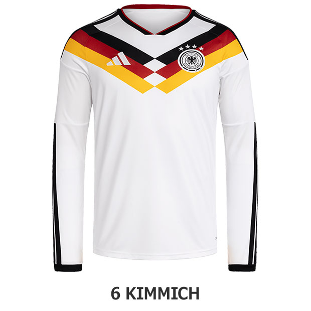 ドイツ代表 2026 ホーム 長袖レプリカユニフォーム 6.キミッヒ