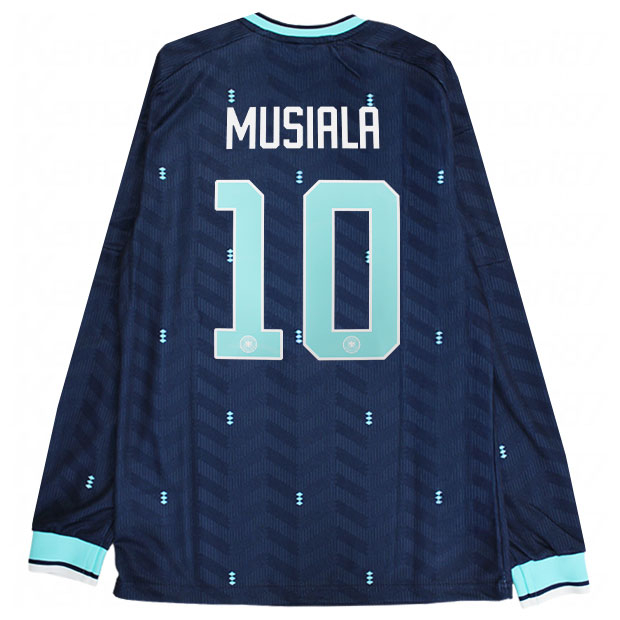 ドイツ代表 2026 アウェイ 長袖レプリカユニフォーム 10.ジャマル・ムシアラ