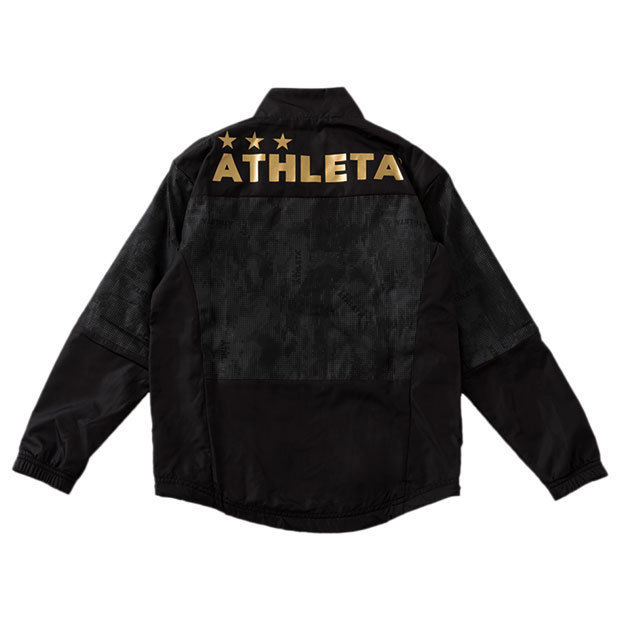 ATHLETA ブラック ジャンパー　ウィンドブレーカー ジュニア ウィンドブレーカージャケット | ゲキサカFCストア