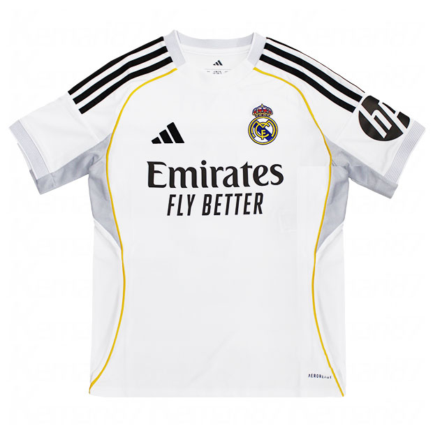 レアルマドリード 25/26 レプリカユニ　クラブW杯　140サイズ adidas レアルマドリード 25/26 ユニフォーム ホーム 長袖