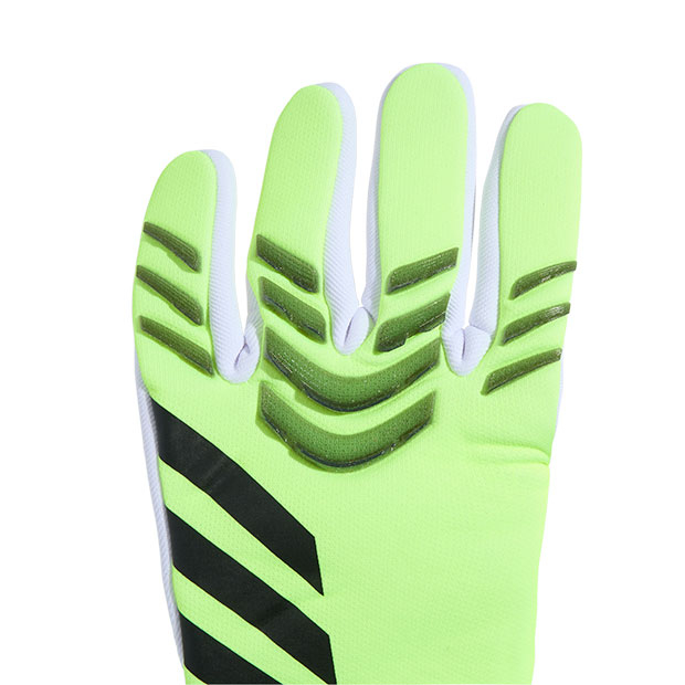 高品質サッカーGKグローブ　JFLトップ/Jリーグ下部チーム選手着用！ プレデター GKグローブ リーグ ルシッドレモン×ホワイト