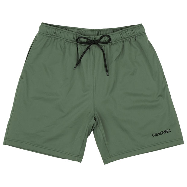 アクティブストレッチショーツ カーキ×ブラック