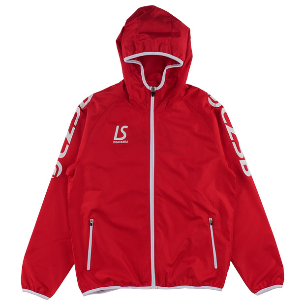 LZSB プルオーバーピステジャケット レッド