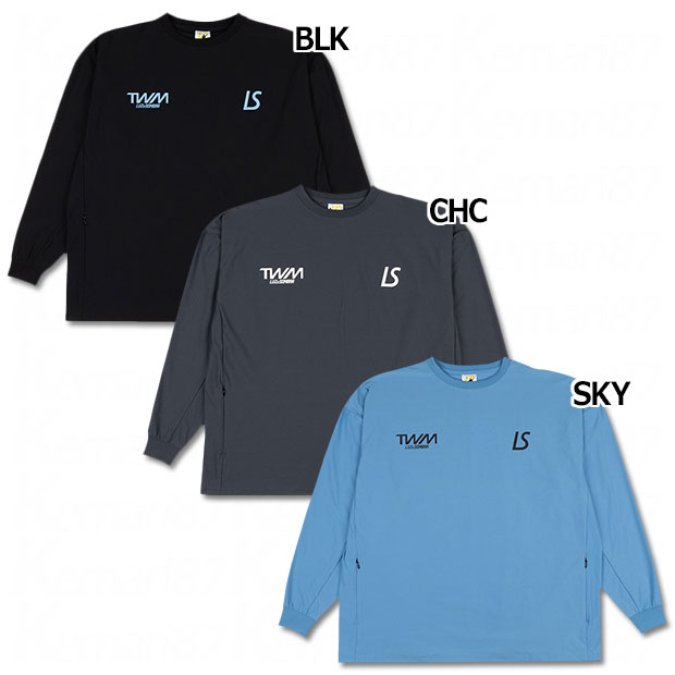 TWM ドライ長袖クルートップ