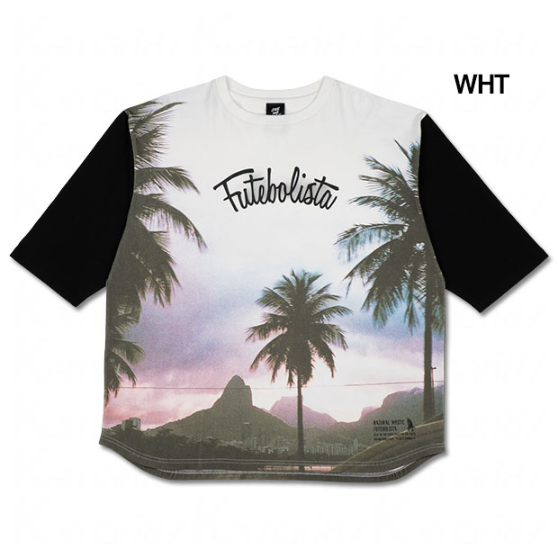 OAO パルメイラフォト 7分袖Tシャツ