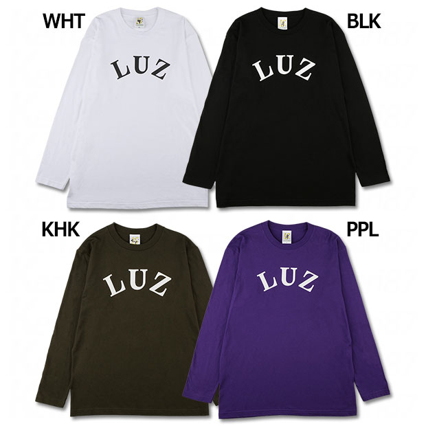 LUZ ロゴ長袖Tシャツ