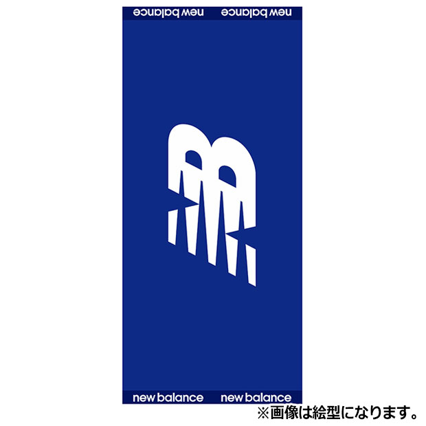 ビッグフライングNBロゴ ジャガードフェイスタオル チームロイヤル