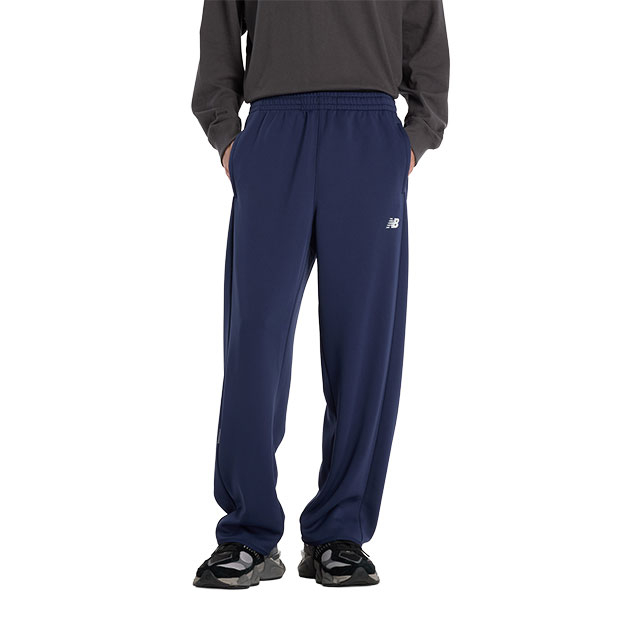 Bukatsu ニットワイドテーパードパンツ チームネイビー