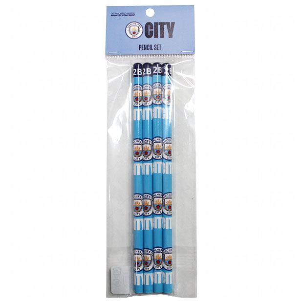 マンチェスターシティ 鉛筆4本セット