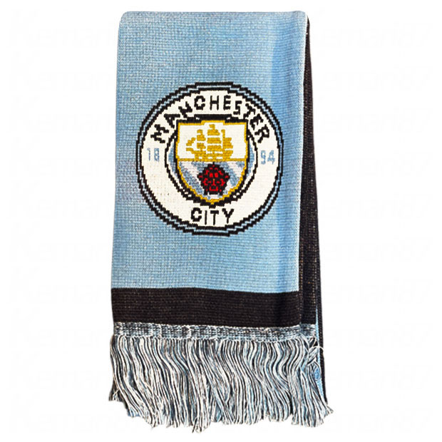 マンチェスターシティ ニットマフラー